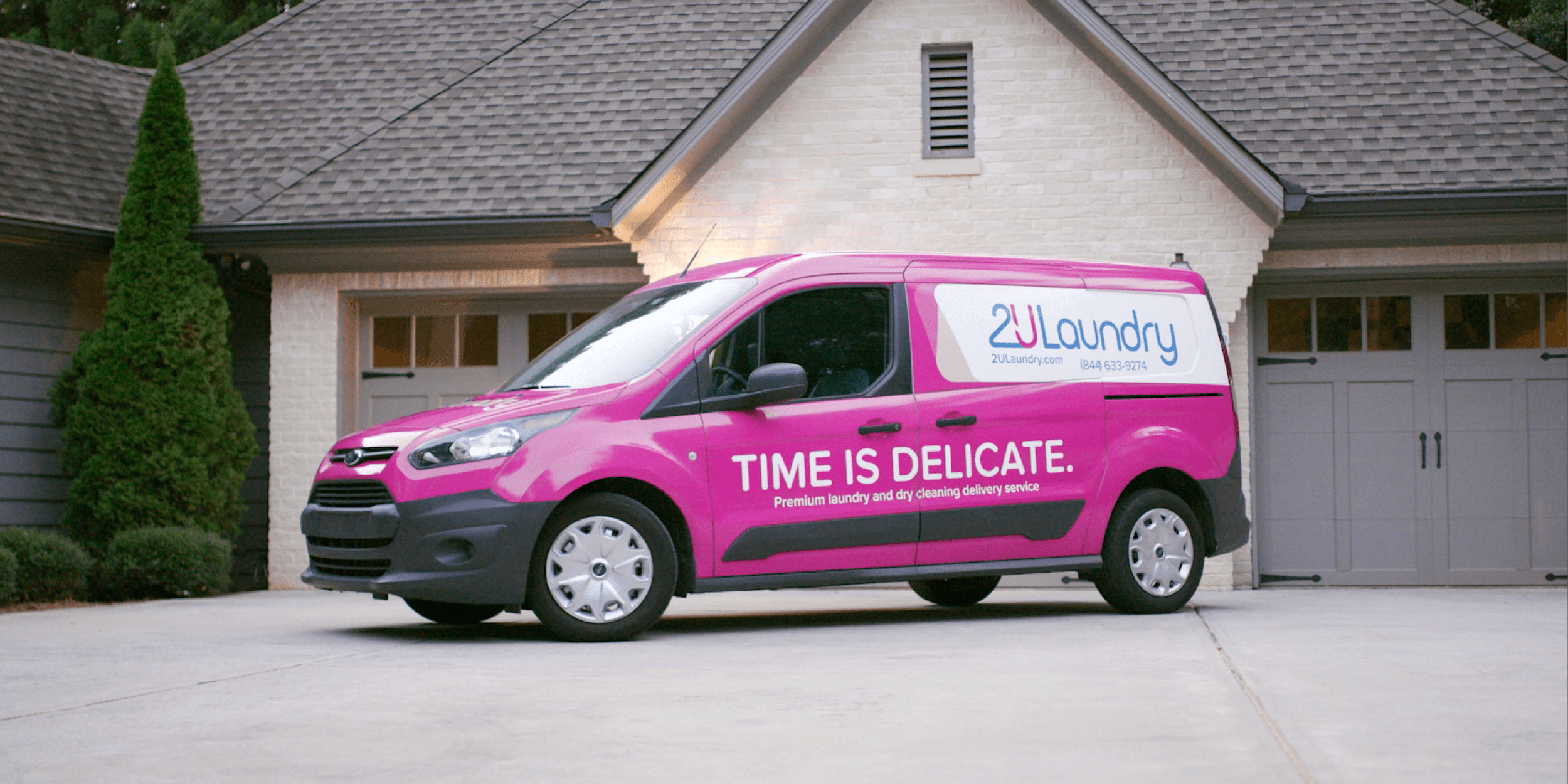2ULaundry Delivery Van | Delivery Laundry Service | Home Laundry Service