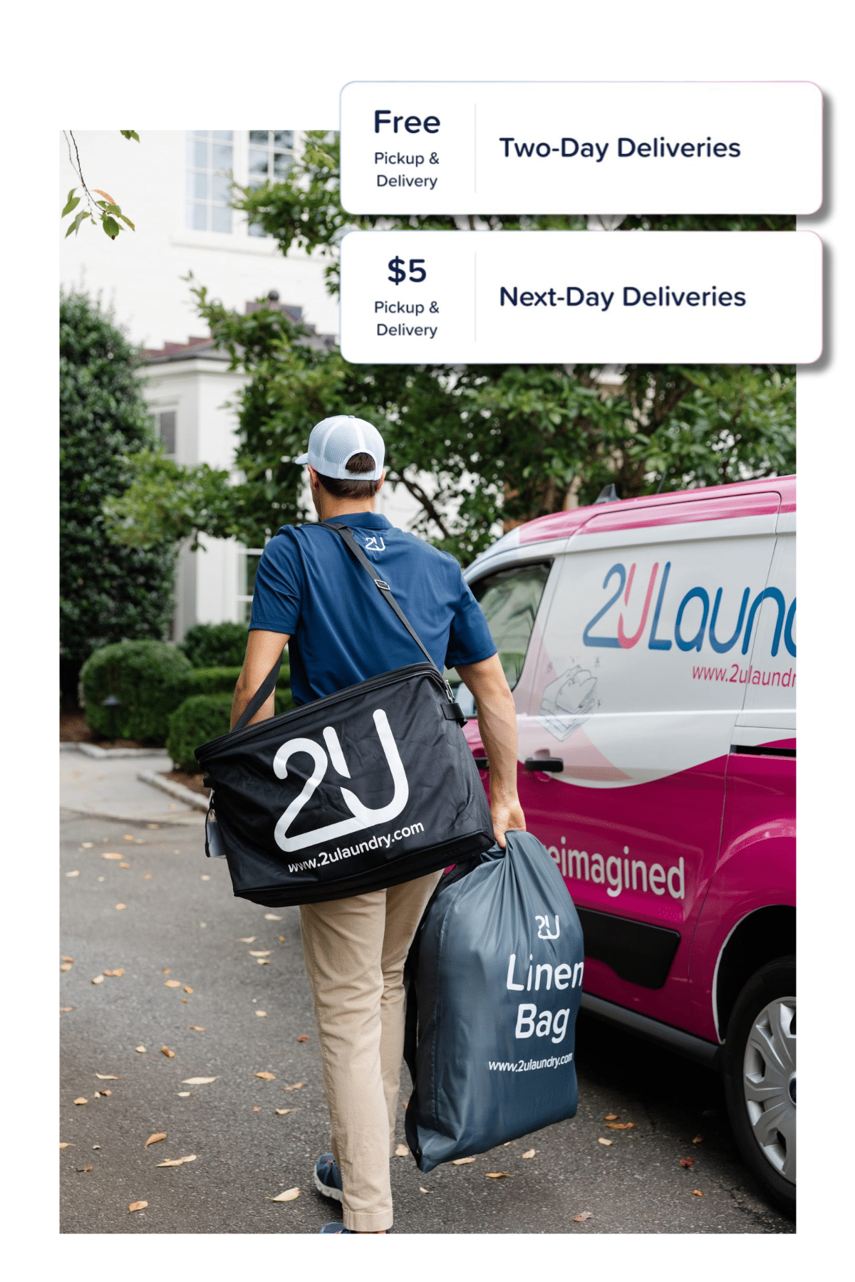 2ULaundry Delivery Costs
