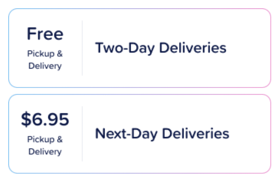 Free Laundry Delivery from 2ULaundry