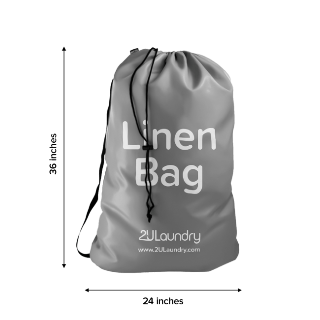 How big are Laundry Bag | Linens Bag from 2ULaundry | Household Linen Service