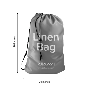 How big are Laundry Bag | Linens Bag from 2ULaundry | Household Linen Service